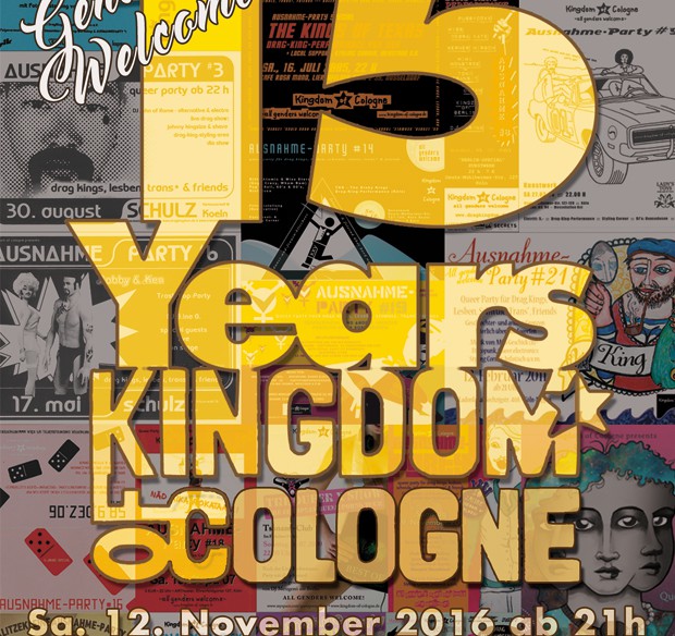 Flyer Kingdom of Cologne - 15 Jahre
