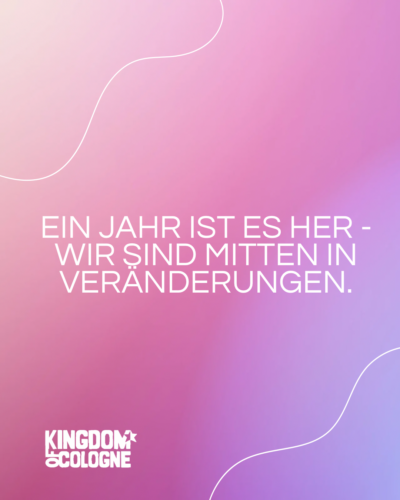 Mitten in Veränderungen